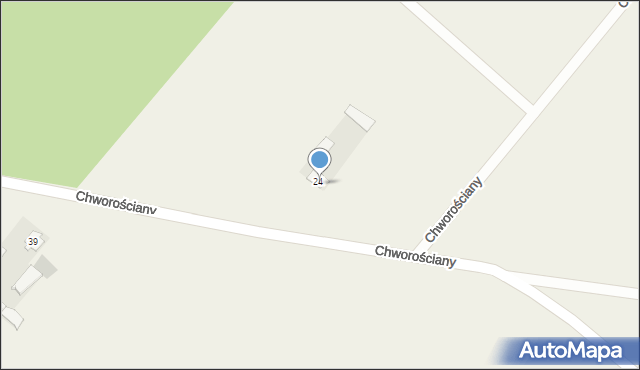 Chworościany, Chworościany, 38, mapa Chworościany