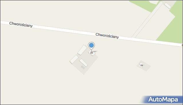 Chworościany, Chworościany, 46, mapa Chworościany