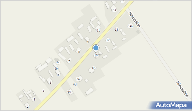 Chybice, Chybice, 10, mapa Chybice