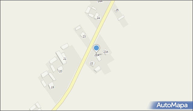 Chybice, Chybice, 22A, mapa Chybice