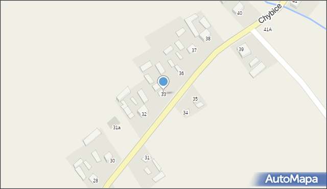 Chybice, Chybice, 33, mapa Chybice