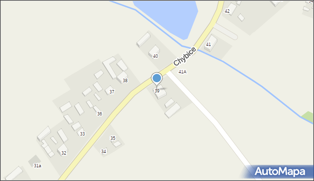 Chybice, Chybice, 39, mapa Chybice