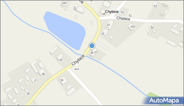 Chybice, Chybice, 41, mapa Chybice