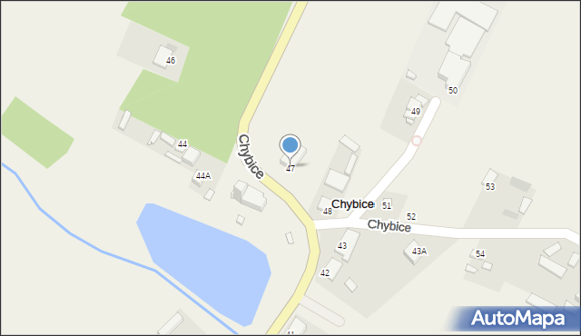Chybice, Chybice, 47, mapa Chybice