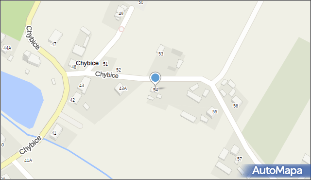 Chybice, Chybice, 54, mapa Chybice