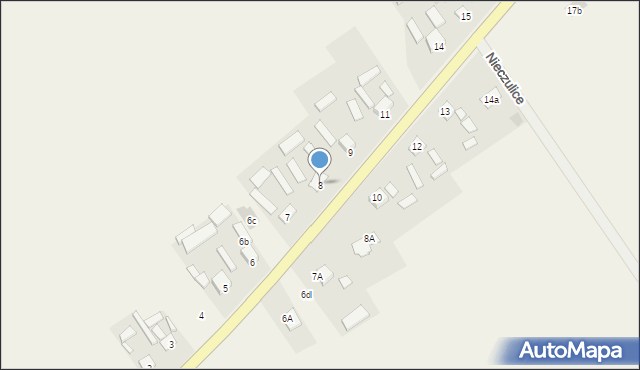 Chybice, Chybice, 8, mapa Chybice