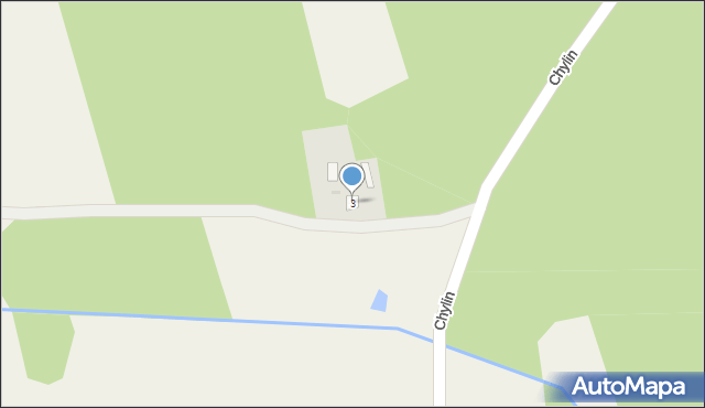 Chylin, Chylin, 3, mapa Chylin