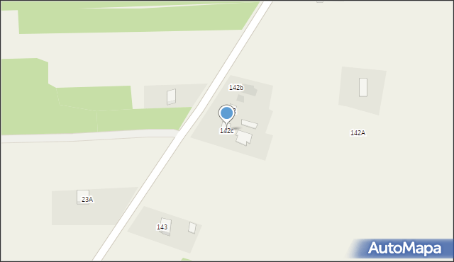 Chylin, Chylin, 142c, mapa Chylin