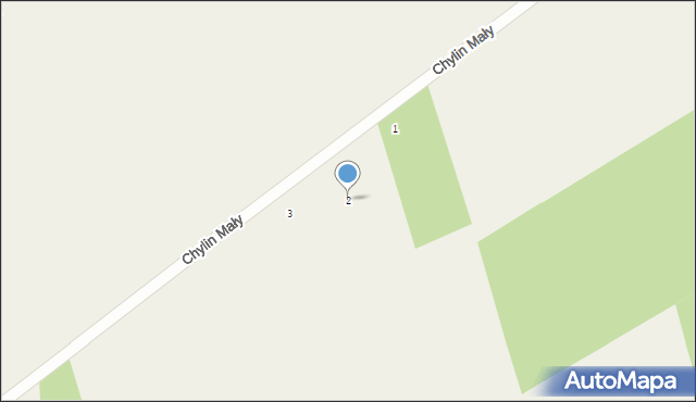 Chylin Mały, Chylin Mały, 2, mapa Chylin Mały