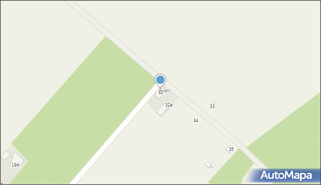 Chyliny, Chyliny, 32, mapa Chyliny