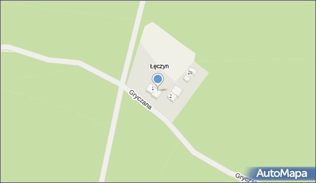 Chynowie, Chynowie, 1a, mapa Chynowie