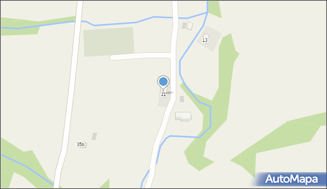 Chyrowa, Chyrowa, 11, mapa Chyrowa