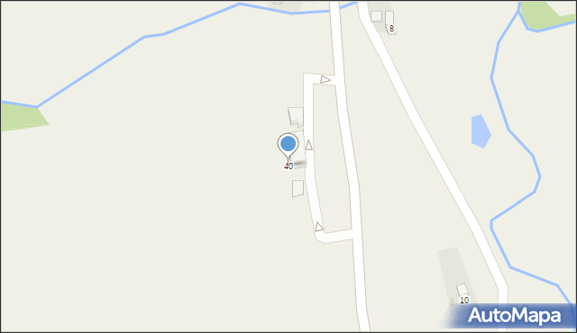 Chyrowa, Chyrowa, 40, mapa Chyrowa