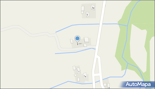 Chyrowa, Chyrowa, 6, mapa Chyrowa