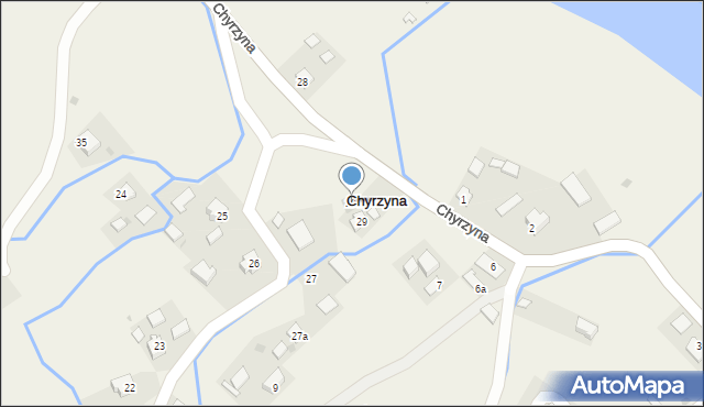 Chyrzyna, Chyrzyna, 29a, mapa Chyrzyna