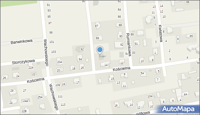 Ćmiłów, Chabrowa, 93, mapa Ćmiłów