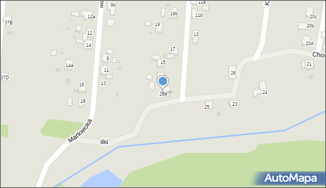 Czerwionka-Leszczyny, Chodniki, 28a, mapa Czerwionka-Leszczyny
