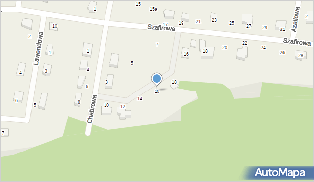 Dankowo, Chabrowa, 16, mapa Dankowo