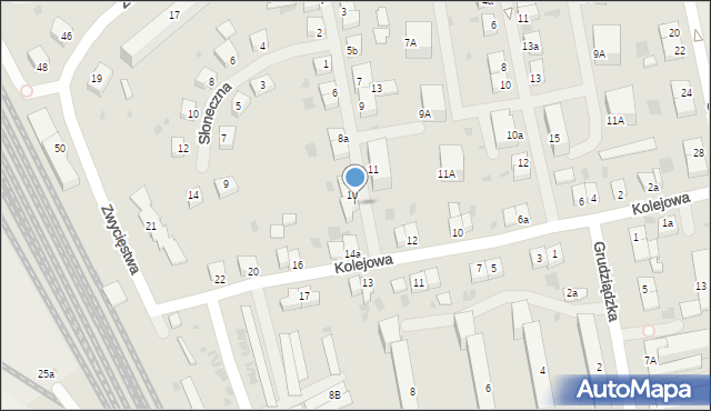 Dobre Miasto, Chodkiewicza, 12, mapa Dobre Miasto