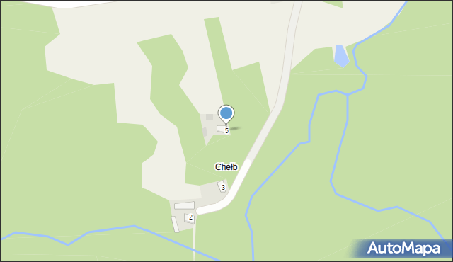 Drutarnia, Chełb, 5, mapa Drutarnia