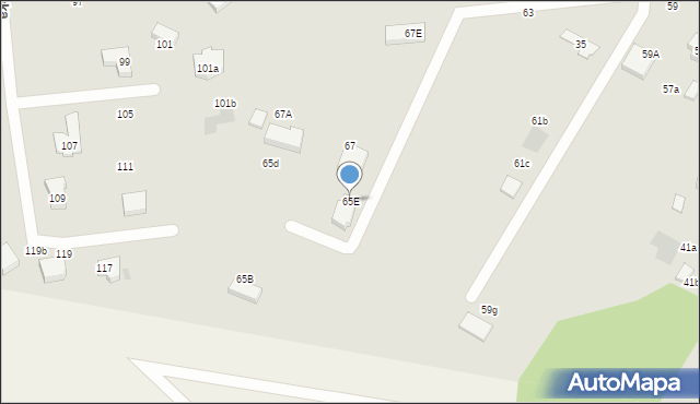 Gdańsk, Chełmińska, 65E, mapa Gdańska