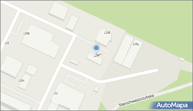 Gdynia, Chwaszczyńska, 129F, mapa Gdyni