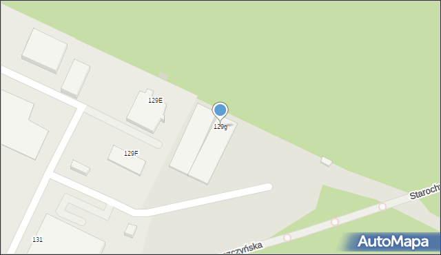 Gdynia, Chwaszczyńska, 129g, mapa Gdyni