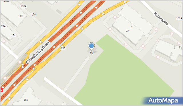Gdynia, Chwaszczyńska, 50, mapa Gdyni