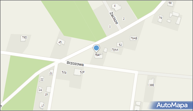 Gniła, Chabrowa, 50, mapa Gniła