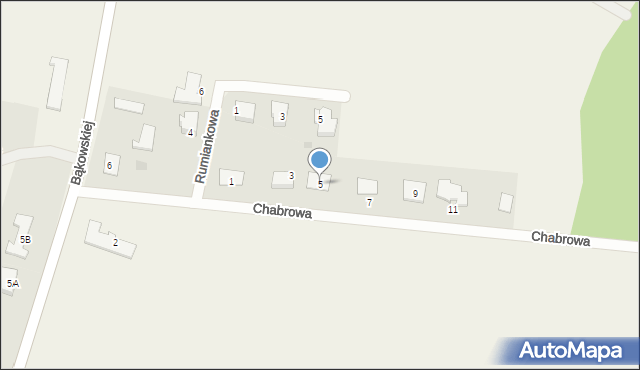 Gołotczyzna, Chabrowa, 5, mapa Gołotczyzna