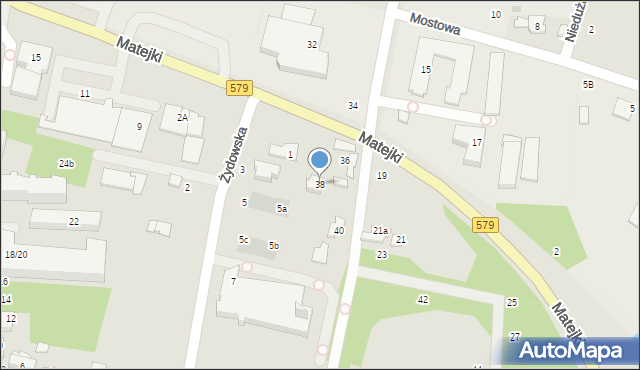 Grodzisk Mazowiecki, Chrzanowska, 38, mapa Grodzisk Mazowiecki