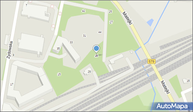 Grodzisk Mazowiecki, Chrzanowska, 46, mapa Grodzisk Mazowiecki