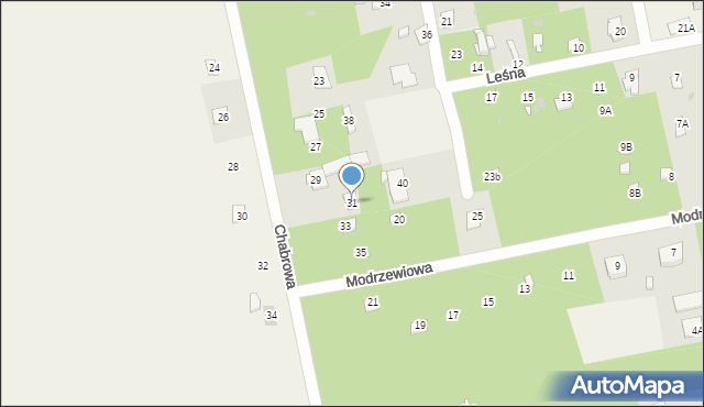 Groszowice, Chabrowa, 31, mapa Groszowice