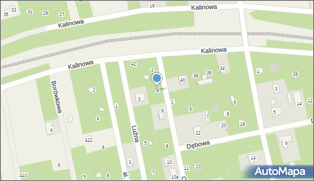 Groszowice, Chabrowa, 4, mapa Groszowice