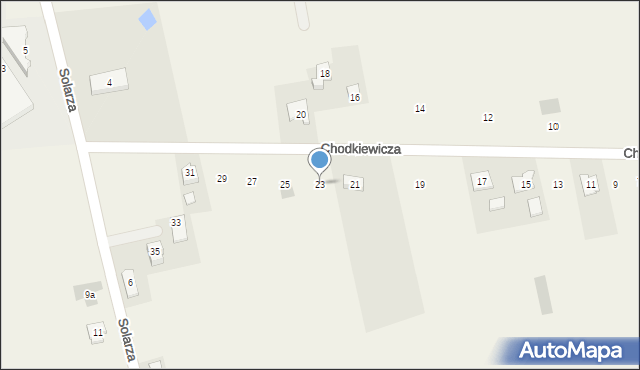 Gwizdaj, Chodkiewicza Jana Karola, hetm., 23, mapa Gwizdaj