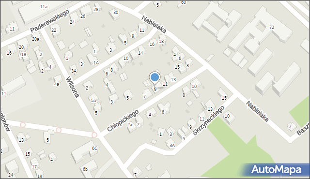 Jarosław, Chłopickiego Józefa, gen., 9, mapa Jarosławia