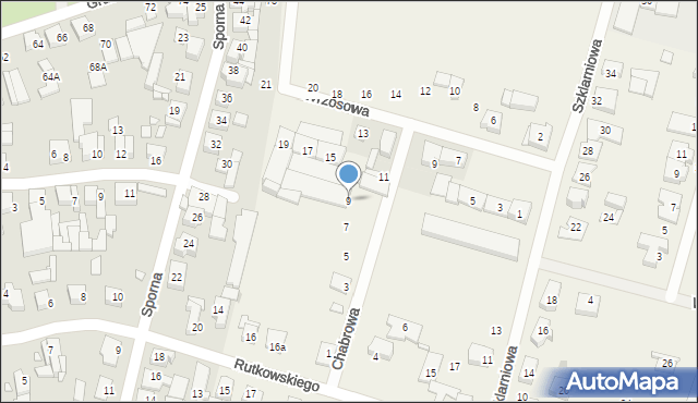 Jasin, Chabrowa, 9, mapa Jasin