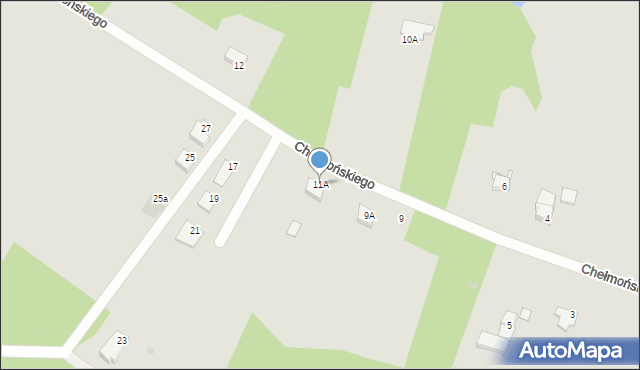 Jastrzębie-Zdrój, Chełmońskiego Józefa, 11A, mapa Jastrzębie-Zdrój