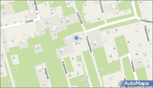 Jedlicze B, Chabrowa, 2, mapa Jedlicze B