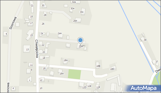 Jejkowice, Chwałęcicka, 22A, mapa Jejkowice