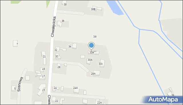 Jejkowice, Chwałęcicka, 32a, mapa Jejkowice