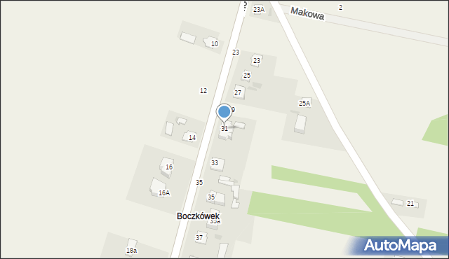 Juliopol, Chodakowska, 31, mapa Juliopol