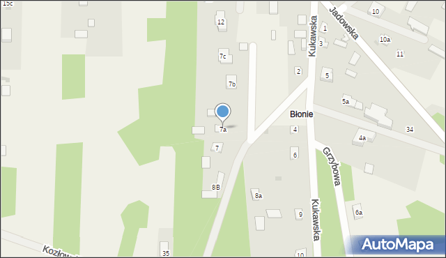 Kamieńczyk, Chmielna, 7a, mapa Kamieńczyk