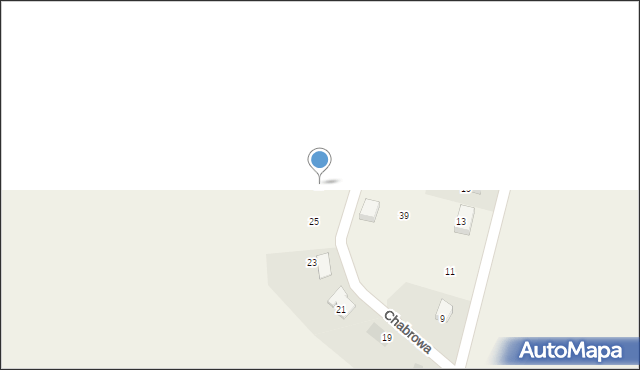 Kamieniec, Chabrowa, 27, mapa Kamieniec