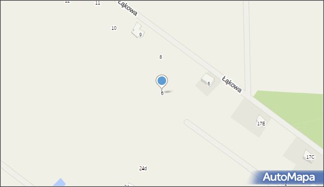 Karpiny, Chabrowa, 6, mapa Karpiny