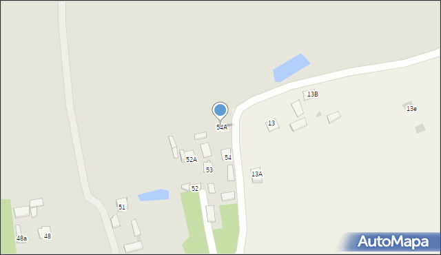 Kazimierz Dolny, Cholewianka, 54A, mapa Kazimierz Dolny