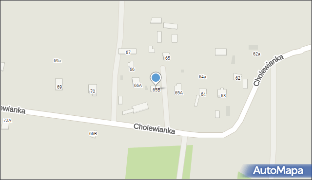 Kazimierz Dolny, Cholewianka, 65B, mapa Kazimierz Dolny