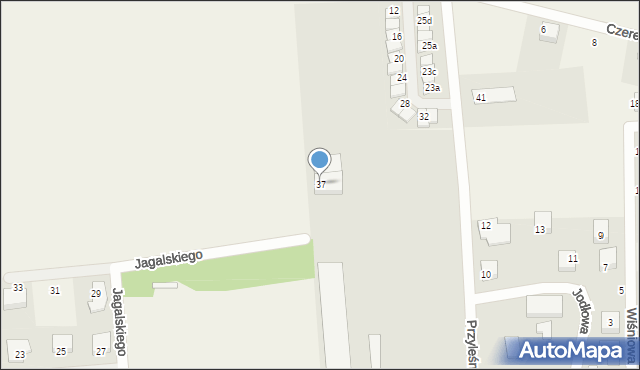 Kębłowo, Chłopska, 37, mapa Kębłowo