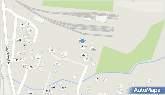 Kielce, Chorzowska, 151, mapa Kielc