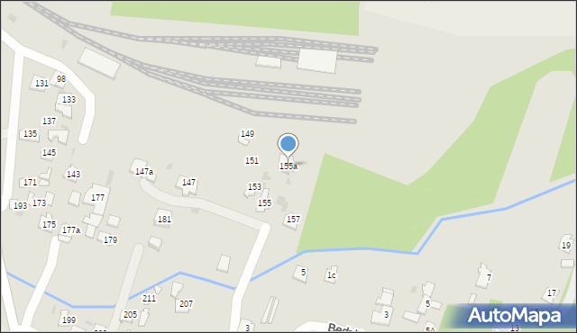 Kielce, Chorzowska, 155a, mapa Kielc